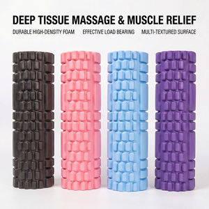 Roller Pijat Busa EVA Densitas Tinggi untuk Pijat Jaringan Dalam, Pijat Khusus Otot Punggung dan Kaki, Pelepasan <span class=keywords><strong>Myofascial</strong></span> Mandiri, Titik Pijat untuk Mengatasi Nyeri - Product Image 3