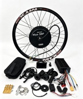 Kit Moteur de Roue Électrique 72V 3000W Mxus 3k Turbo Hub Motor 135mm 60A UKC1 OMD avec Contrôleur Double Mode pour Jantes MTX 27.5''/29'' - Stock UK