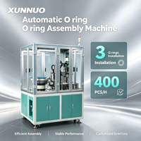 Machine d'assemblage de joints toriques entièrement automatique XUNNUO Industrial nouvelle génération avec cœur PLC pour robinets et douches 3kW 220V