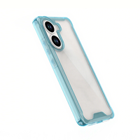 Étuis de téléphone portable transparents en acrylique dur transparent pour Xiaomi Poco X7 Pro Turbo 4 5G TPU Edge Anti couverture arrière jaune