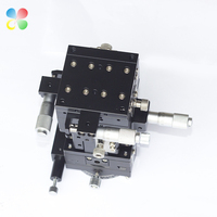 C&K Export Korean Manual Stage 60mm 5 Axis XYZTR Aluminum Linear Stage Optical Instrument for Micro Movement Correction 1 Year