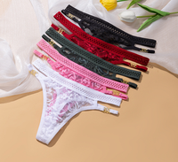 Sous-vêtements sexy pour femmes Tiger Underwear Factory, lingerie douce en dentelle confortable, culottes transparentes pour un usage quotidien.