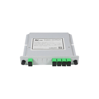 FTTH LGX Cassette Fibre Optique PLC Splitter Box 1*4 1*8 1*16 SC/APC Waveguide Type Optical Splitter