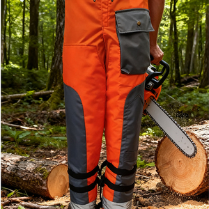 Pantalones de Protección de Seguridad para Tronqueros, Cumplen con OSHA/ASTM, Pantalones Ajustables con Protección Contra Cortes de Motosierra - Product Image 2