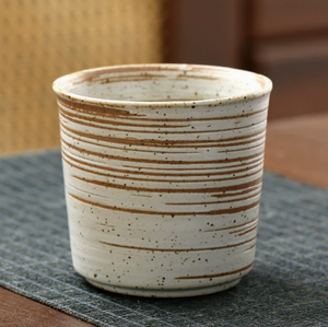 Taza de Café de Cerámica Japonesa Retro Simple sin Asa, Taza de Agua de Cerámica Rústica para el Hogar, Restaurantes y Comidas en Solitario - Product Image 2