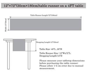 Nappe de Banquet de mariage de Noël-Décor de drapeau de Table ronde nordique rouge doré pailleté pour la maison de fête de vacances - Product Image 6