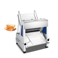 Kommerzielle Automatische Neue Elektrische Brotschneidemaschine 220V Edelstahl-Toastschneidegerät für Bäckereien