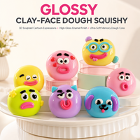 Jouet Monstre Mignon et Étrange, Coloré et Expressif, Cadeau Squishy pour Enfants et Adultes, Idéal pour Fêtes, Décoration de Bureau, Vente en Gros