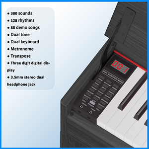 Instrumento musical BLANTH Teclado de piano eléctrico instrumentos de teclado digital Piano - Product Image 3