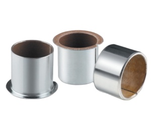 Thép đồng PTFE composite tự bôi trơn du ỐNg Lót din1494 tiêu chuẩn phi tiêu chuẩn tay áo mặt bích bọc kim loại bộ phận ỐNg Lót - Product Image 1