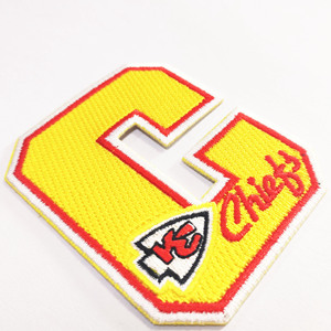 Sinh thái thêu Vá Bóng đá tùy chỉnh thêu các bản vá lỗi cho quần áo - Product Image 2