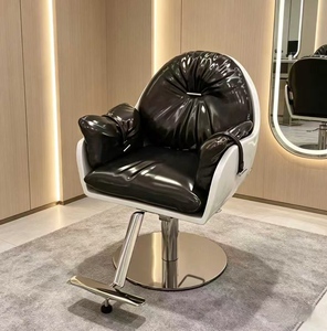 Fauteuil de Salon de Coiffure Tendance et Moderne, Chaise de Coiffure Simple, Fauteuil Exclusif pour Coloration à Chaud - Product Image 1