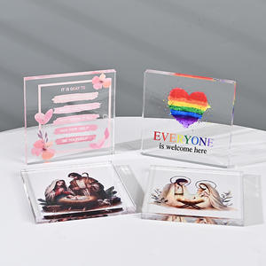 Plaque en acrylique personnalisée en forme <span class=keywords><strong>de</strong></span> cœur pour la santé mentale - Texte « Self Love » imprimé sur une plaque <span class=keywords><strong>de</strong></span> bureau en acrylique transparent pour la décoration <span class=keywords><strong>de</strong></span> cabinet <span class=keywords><strong>de</strong></span> thérapie - Product Image 5