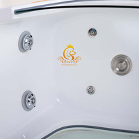 Baignoire autoportante en PET pour animaux de compagnie avec ozone Spa Baignoire pour chiens Machine de massage à bulles d'air pour le nettoyage des animaux de compagnie Bain