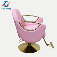 Chaise de salon de coiffure Chaise de rasage posée ascenseur chaise de salon de coiffure haut de gamme coupe de cheveux permanente salon de coiffure spécial