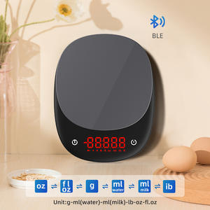 เครื่องชั่งครัวอัจฉริยะ เครื่องชั่งอาหารดิจิตอล 1 กรัม 5000 กรัม บลูทูธ วัดน้ำหนัก สำหรับการอบ กาแฟ การทำอาหาร ใช้ในบ้าน - Product Image 1