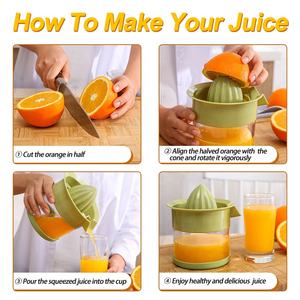 اكسسوارات المطبخ اليدوي الحمضيات البرتقال الليمون عصارة الفواكه عصارة مع المدمج في قياس الكأس - Product Image 5