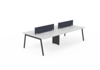 Table de négociation de conférence multiple simple et moderne pour bureaux de salle de conférence