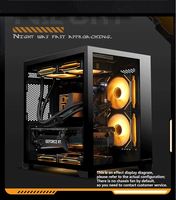 PC Gaming Intel Taifast Desain Baru Konfigurasi Tinggi Prosesor I7 Merek untuk Penggunaan Pribadi Rakitan Desktop PC DIY SSD 3 Tahun