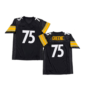 Maglia da rugby da uomo in stile vintage cucita Joey Porter Jack Lambert Jack Ham Dermontti Dawson Antonio Brown S-3XL Spedizione veloce - Product Image 4