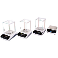 NanCon BA Series New Upgraded Analytical Laboratory Balance 120g-320g 0.1mg Dividing Value Stainless Steel Semi-Automatic 90mm