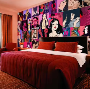 KTV <span class=keywords><strong>tema</strong></span> Hotel camera sesso carta da parati coppia camera Hotel decorazione 3d parete arte Sexy Bikini carta da parati - Product Image 2