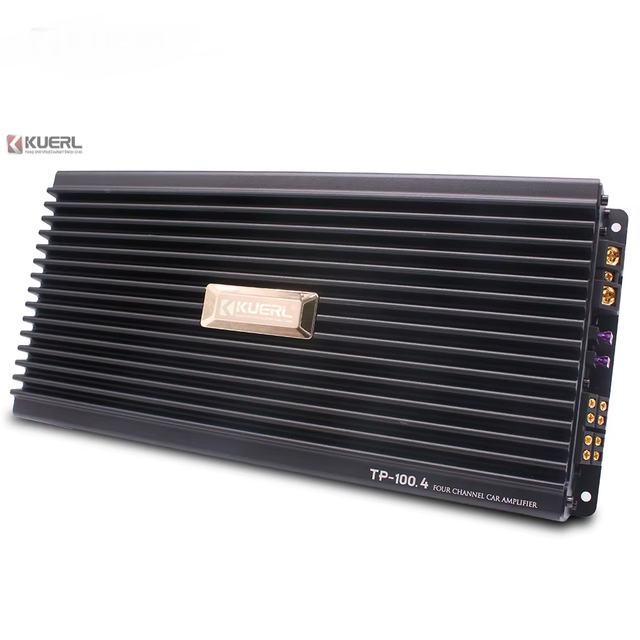 Car Audio Amplifier Modified 12V Four-channel Class AB Amplifier 4*100W High Power Output Audio Amplifier