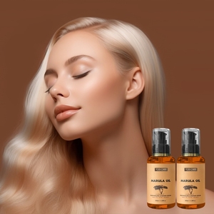 Private Label Natural Marula <b>Oil</b> Frizz <b>Hair</b> Repair Serum <b>Hair</b> Care <b>Essential</b> <b>Oil</b> Serum - Product Image 1