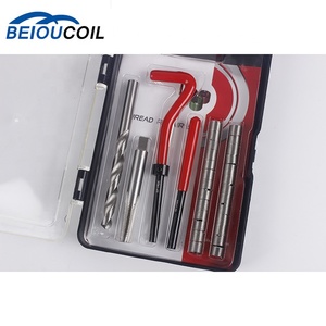 Kit de reparación de rosca de tuerca de inserción de rosca de bobinas <span class=keywords><strong>M6</strong></span> para reparación de automóviles Kit de reparación de rosca de bobina Heli - Product Image 2