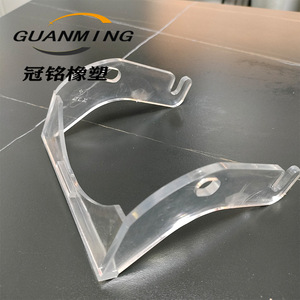 Couverture en plastique transparent Guaming, couvercle rond transparent en PET pour appareils électroniques, moulage par injection, personnalisable - Product Image 2