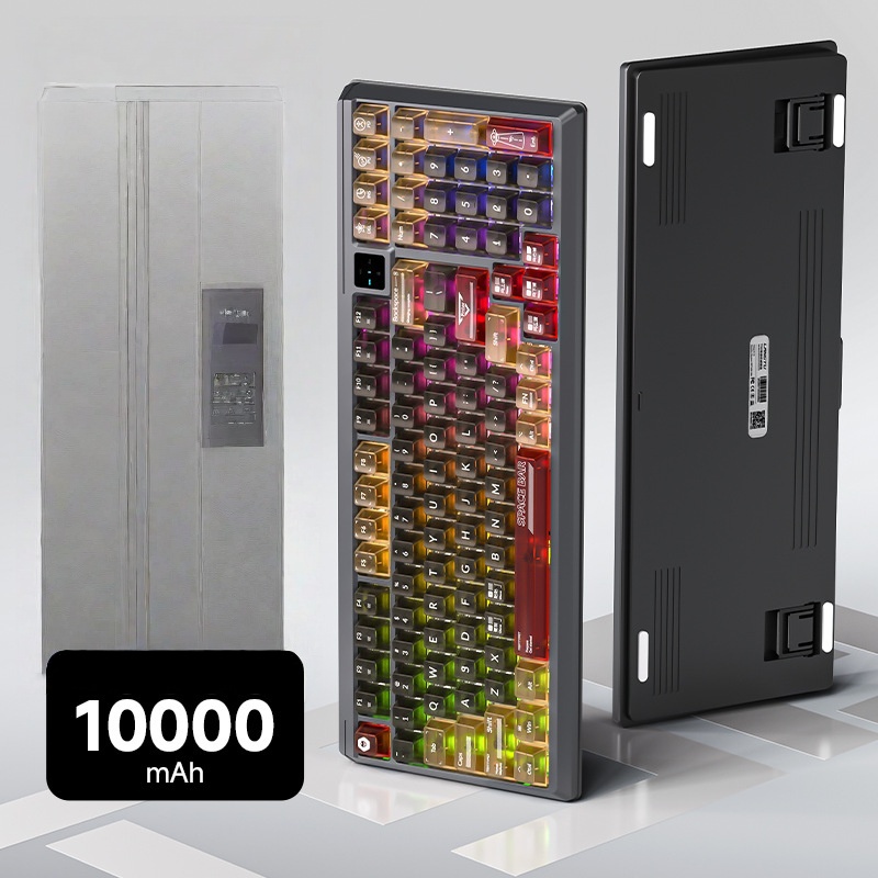 Eje de vidrio verde [RGB de tres modos] 10000mAh