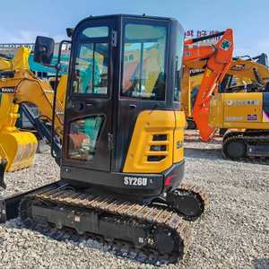 รถขุดขนาดเล็ก Sany SY26U 2 ตัน มือสอง ได้รับการรับรองมาตรฐาน CE พร้อมเครื่องยนต์และปั๊ม รวมถึงบุ้งกี๋ จากประเทศจีน - Product Image 1