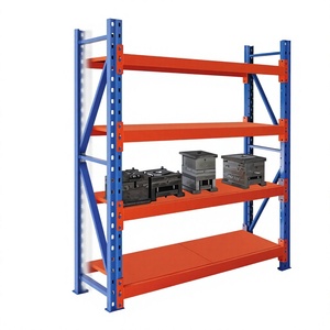 CE/ISO Certified OEM Warehouse Storage <b>Racking</b> System with Carbon Steel and Powder Coating Adjustable for Medium Duty Shelving - Product Image 4