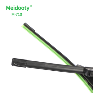 Mềm silicon cao su xe gạt nước kính chắn gió lưỡi phổ 16 inch với đa-adapter cho phù hợp với kính chắn gió đa chức năng gạt nước - Product Image 1