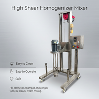 Offre Spéciale : Émulsifiant Mélangeur Homogénéisateur à Cisaillement Élevé et à Haute Vitesse en Acier Inoxydable de Type Lifting pour Cosmétiques, Shampoings, Carbomer et Crèmes
