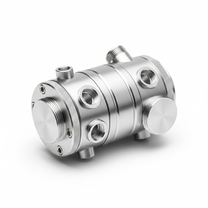 Componenti Metallici Personalizzati di Alta Precisione Lavorati a <span class=keywords><strong>CNC</strong></span> in Acciaio Inossidabile e Alluminio per la Produzione di Attrezzature Industriali - Product Image 3