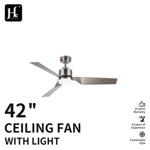 Modern 42-Inch 52-inch Ac LED <b>Ceiling</b> <b>Fan</b> with Light Home Decorative Dimmable <b>Smart</b> Feature 3 Colors Remote Control Switch - Product Image 3