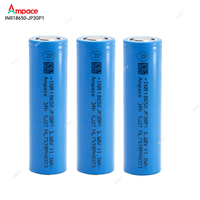 Ampace INR18650-JP30P1 18650 3000mAh 3.7V Lithium Ion Battery Cell 47C High Discharge Rechargeable Battery