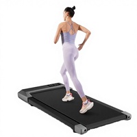 Caminadora Eléctrica Plegable con Escritorio Inteligente, Control Remoto, Pantalla LED, Motor de 2.5 HP, Capacidad de 300 Libras, Caminadora para Uso Doméstico