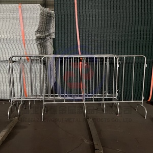 Precio bajo de fábrica Barrera de control de multitudes Valla temporal recubierta de polvo para multitud de conciertos - Product Image 5