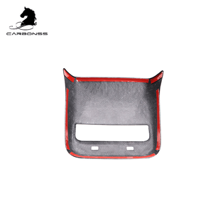 SEC GARNITURES INTÉRIEURES EN CARBONE FORGÉ CARBONE ARRIÈRE CLIMATISATION COUVERCLE DE VENTILATION POUR <span class=keywords><strong>TESLA</strong></span> MODÈLE <span class=keywords><strong>3</strong></span> MODÈLE Y - Product Image 5