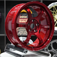 Jantes 5x120 5x1143 5x112 4x100 Roues forgées GT Advan Racing R6 rouge bleu pour civic nissan M3 M4 359M G20 M5 M6 M8 X5 X6 Z3 Z4