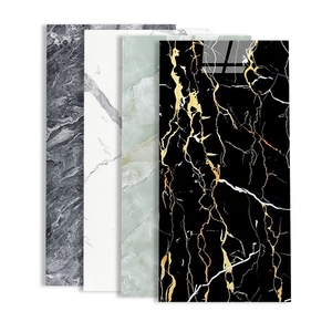 Waterproof <strong>PVC</strong> 60cm X 30cm Marble Tiles Wall Sticker Self-Adhesive Wallpaper for Bathroom Cladding Wallpaper Home Decoration - Product Image 1