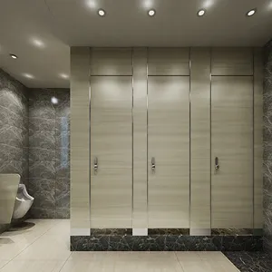 Eursmay מודרני עיצוב צבעוני אמבטיה המשתנה קומפקטי תא שירותים דוכנים דלת מחיצת משרד ריהוט 1 סט פרטי בית ספר