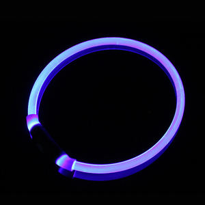 <span class=keywords><strong>Collar</strong></span> de Perro con Luz <span class=keywords><strong>LED</strong></span>, Reflectante, Brillante en la Oscuridad, Diseño Simple de Animales, Fibra de PVC Cortable para Perros Pequeños/Medianos/Grandes - Product Image 6