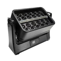 LED Moving Head Zoom Strobe Wash Bühnenlicht, 144x5W RGB+CW 4in1, Kaltweiß, IP65-zertifiziert für Outdoor-Events und Konzerte