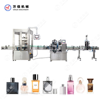 Ligne de production automatique de remplisseur et de capsuleuse Machine de capsulage remplissante de liquide de parfum