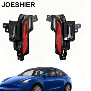 Accessoires automobiles JOESHIER : Feux de pare-chocs arrière pour Tesla Nouveau Modèle Y/YL 2025-2026 – Ensemble de feux de jour à LED avec lentille et phare - Product Image 1