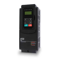 Controlador de Motor VFD TECO AC DRIVE A510-2015-C3-U de 15 HP &amp;   PLC 3PH 230V Entrada/Salida Suministro a Granel