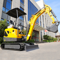 Envío Gratis, Mini Excavadora de 2 Toneladas, Mini Excavadora con Certificación CE y EPA, Motor Kubota, Excavadora al por Mayor de 1.8 y 2 Toneladas, Precio de Marca en Venta